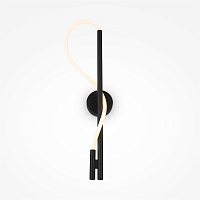 Maytoni Modern Tau Настенный светильник (бра) цвет: черный MOD146WL-L12B3K