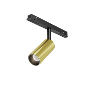 Maytoni Technical Focus LED Трековый светильник цвет: черный и латунь TR032-2-5W4K-M-BBS