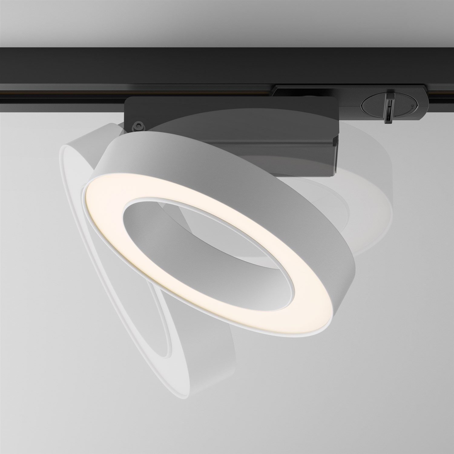 Maytoni Technical Rim Трековый светильник цвет: черный TR044-1-12W3K-W
