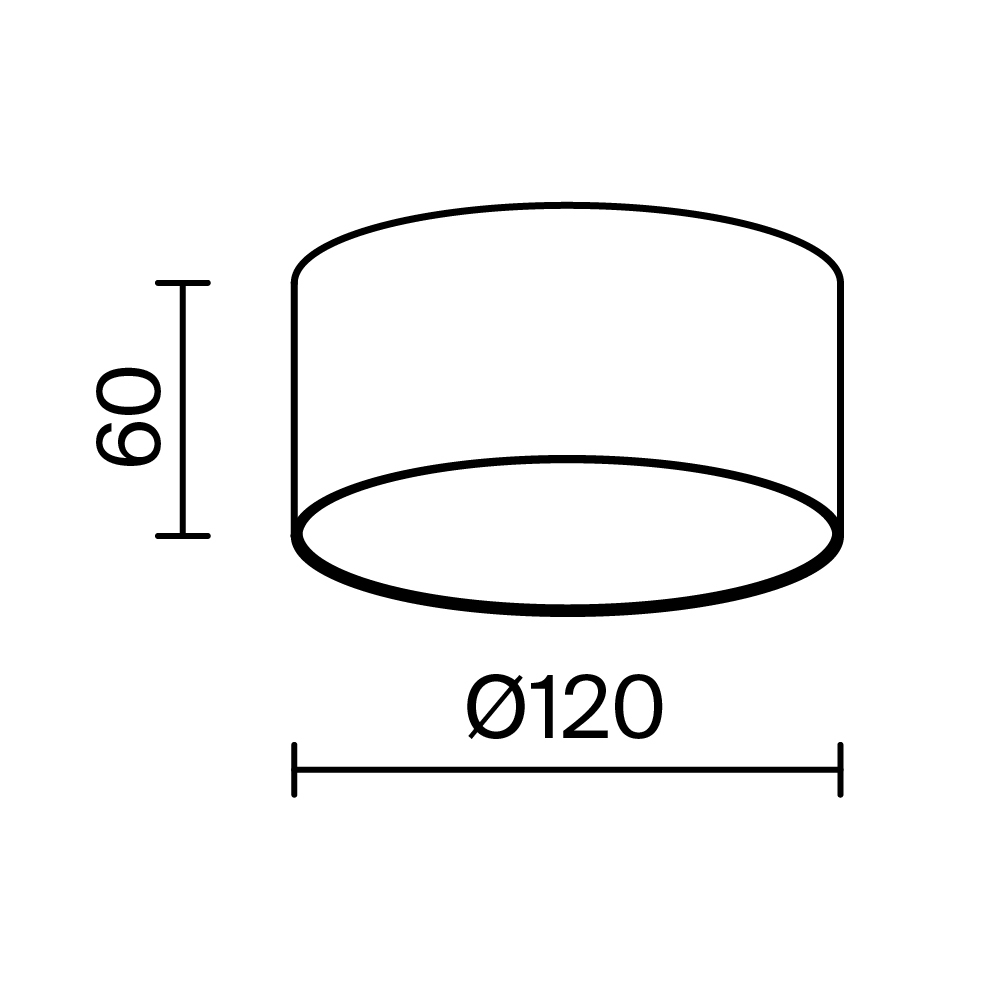 Maytoni Technical Zon Потолочный светильник цвет: белый C032CL-12W3K-RD-W