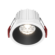Maytoni Technical Alfa LED Встраиваемый светильник цвет: бело-черный DL043-01-15W4K-RD-WB