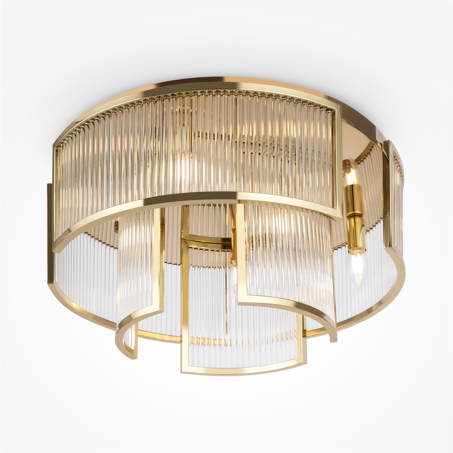 Maytoni Modern Frame Потолочный светильник цвет: золото MOD174CL-06G