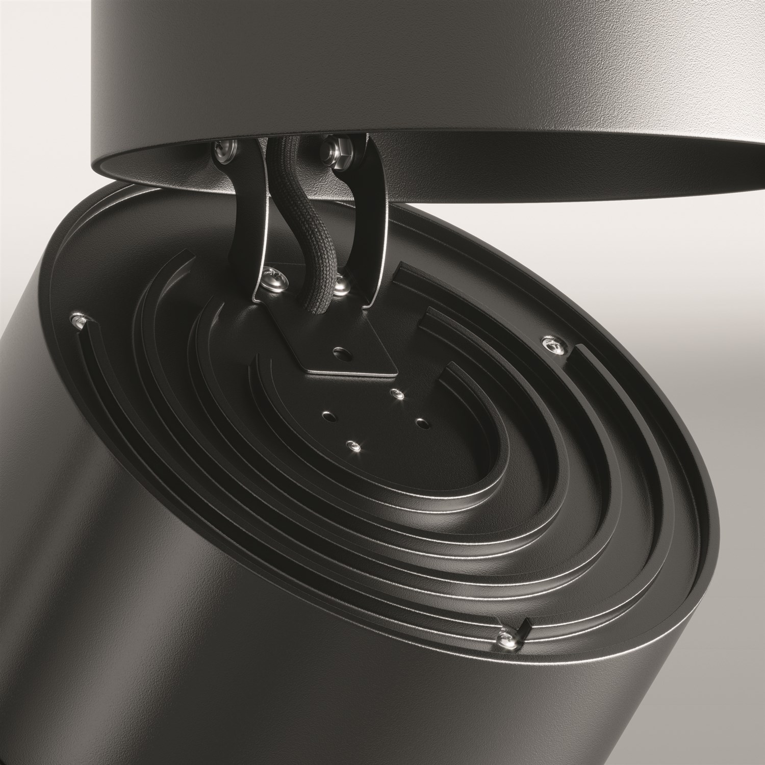 Maytoni Technical Yin Потолочный светильник цвет: черный C084CL-15W4K-B
