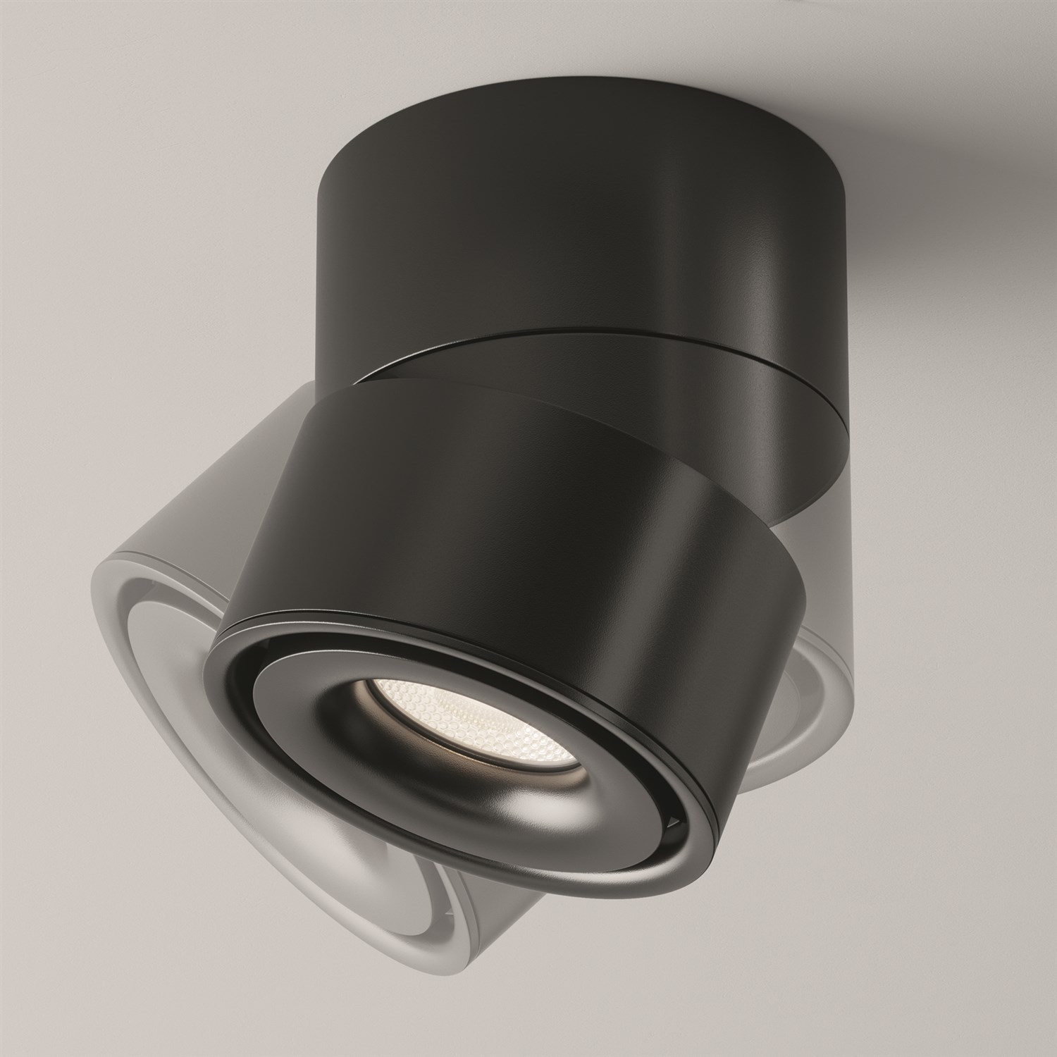 Maytoni Technical Yin Потолочный светильник цвет: черный C084CL-15W4K-B