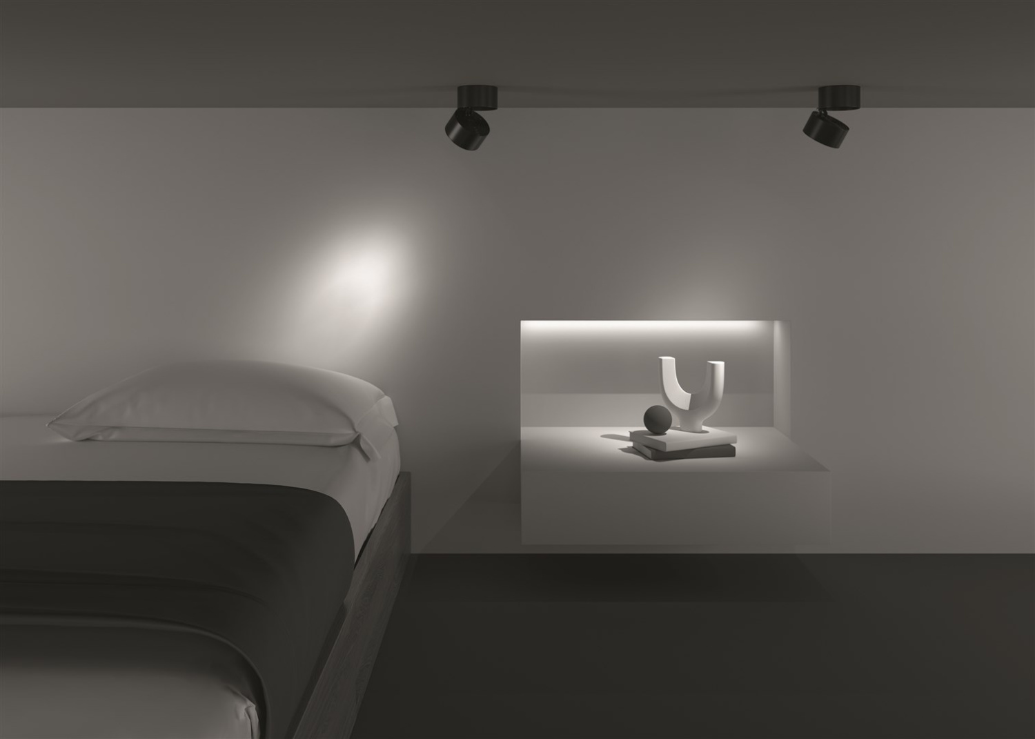Maytoni Technical Yin Потолочный светильник цвет: черный C084CL-15W4K-B