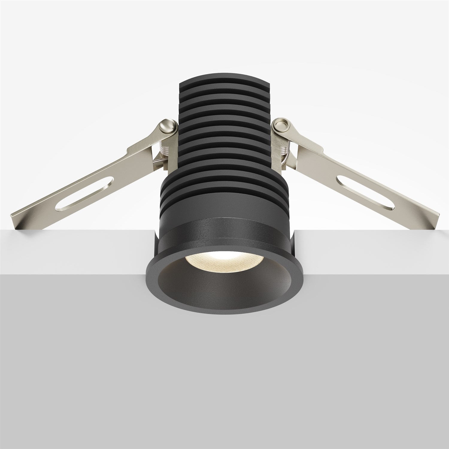 Maytoni Technical Mini Встраиваемый светильник цвет: черный DL059-7W3K-B