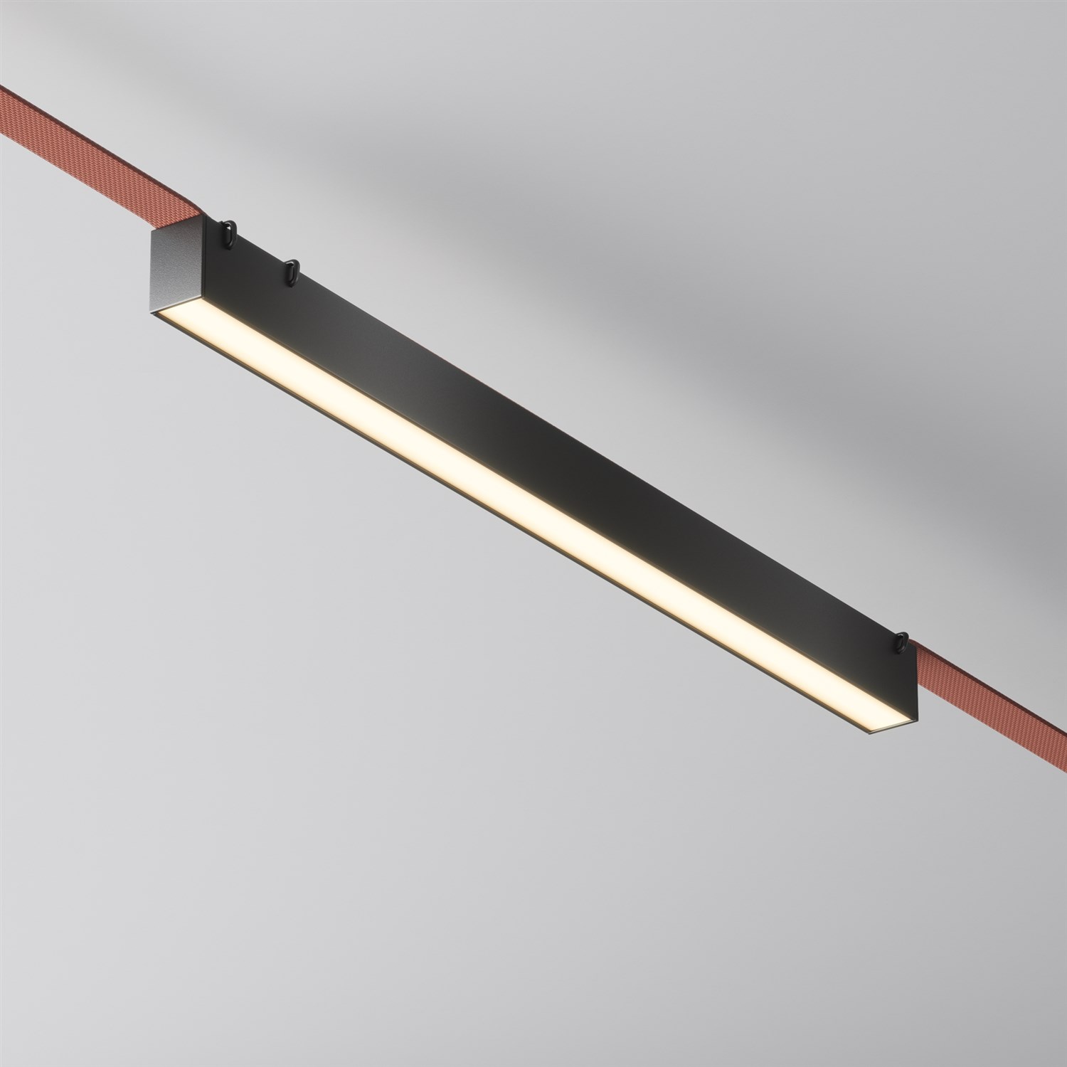 Maytoni Technical Basis Подвесной светильник цвет: черный TR129B-24W3K-B