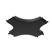 Maytoni Technical Коннектор питания X-образный Radity черный TRA084CX-11B
