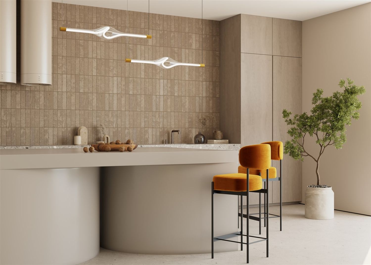 Maytoni Modern Loop Подвесной светильник цвет: латунь MOD290PL-L23BS3K
