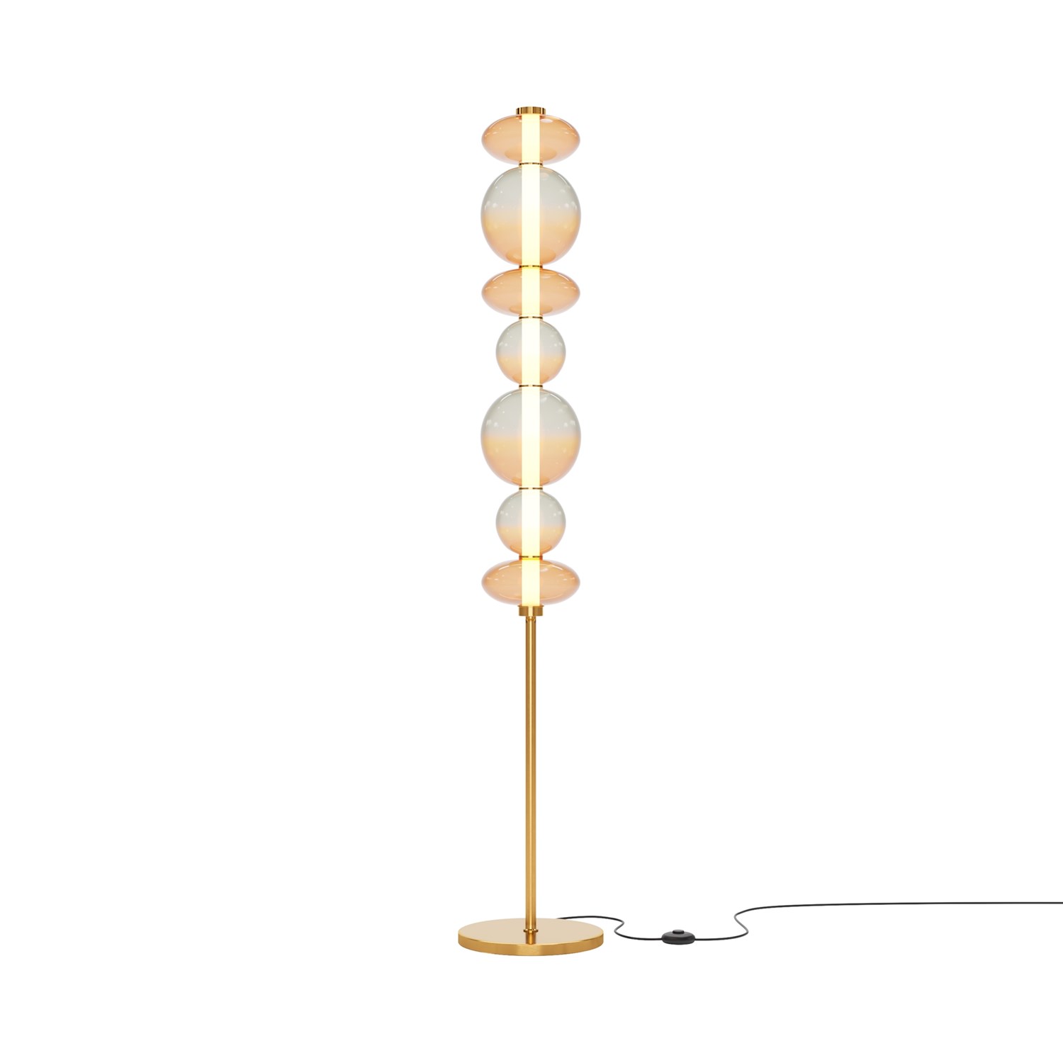 Maytoni Modern Futuro Напольный светильник (торшер) цвет: латунь MOD307FL-L40BS3K