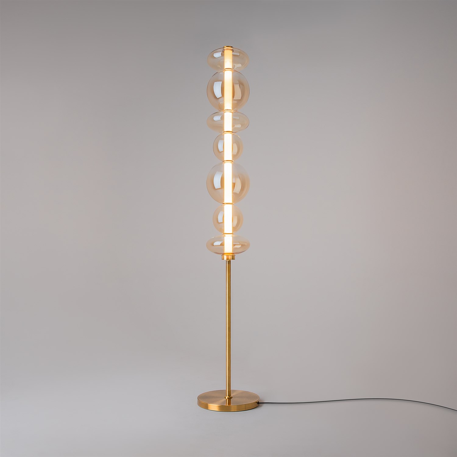 Maytoni Modern Futuro Напольный светильник (торшер) цвет: латунь MOD307FL-L40BS3K