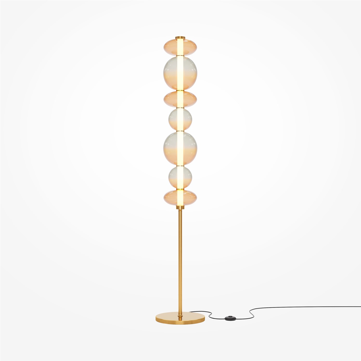 Maytoni Modern Futuro Напольный светильник (торшер) цвет: латунь MOD307FL-L40BS3K