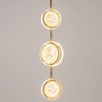 Maytoni Modern Pharao Подвесной светильник цвет: черный и латунь MOD361PL-L22BS3K