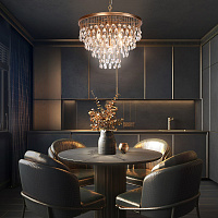 Maytoni Classic Linn Подвесной светильник цвет: золото MOD091PL-07G