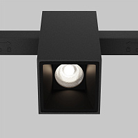 Maytoni Technical Alfa Трековый светильник цвет: черный TR121-2-7W4K-B