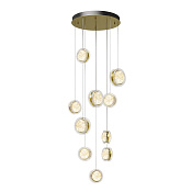 Maytoni Modern Pharao Подвесной светильник цвет: черный и латунь MOD361PL-L41BS3K
