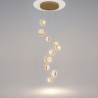 Maytoni Modern Pharao Подвесной светильник цвет: черный и латунь MOD361PL-L41BS3K