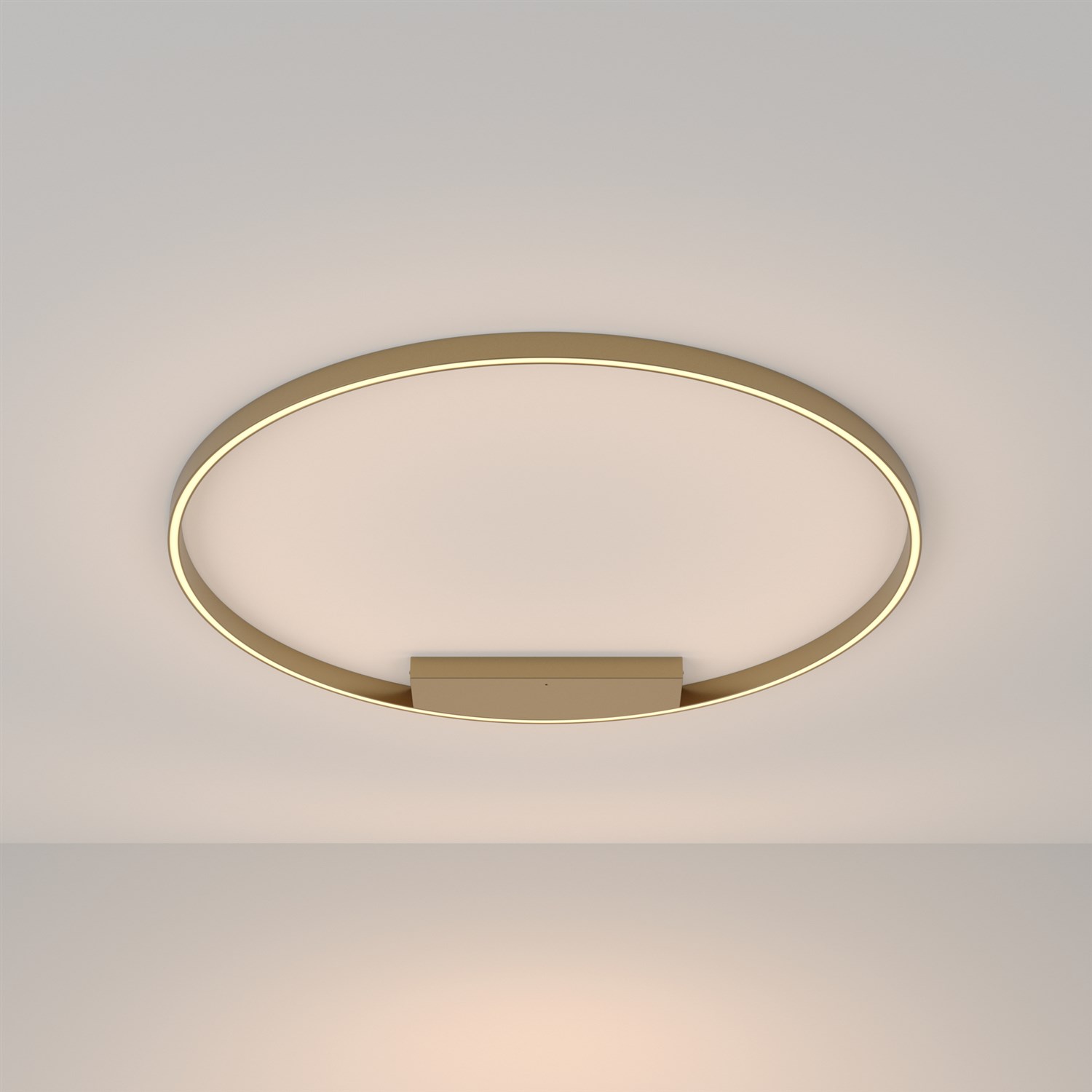 Maytoni Modern Rim Потолочный светильник цвет: латунь MOD058CL-L65BS3K