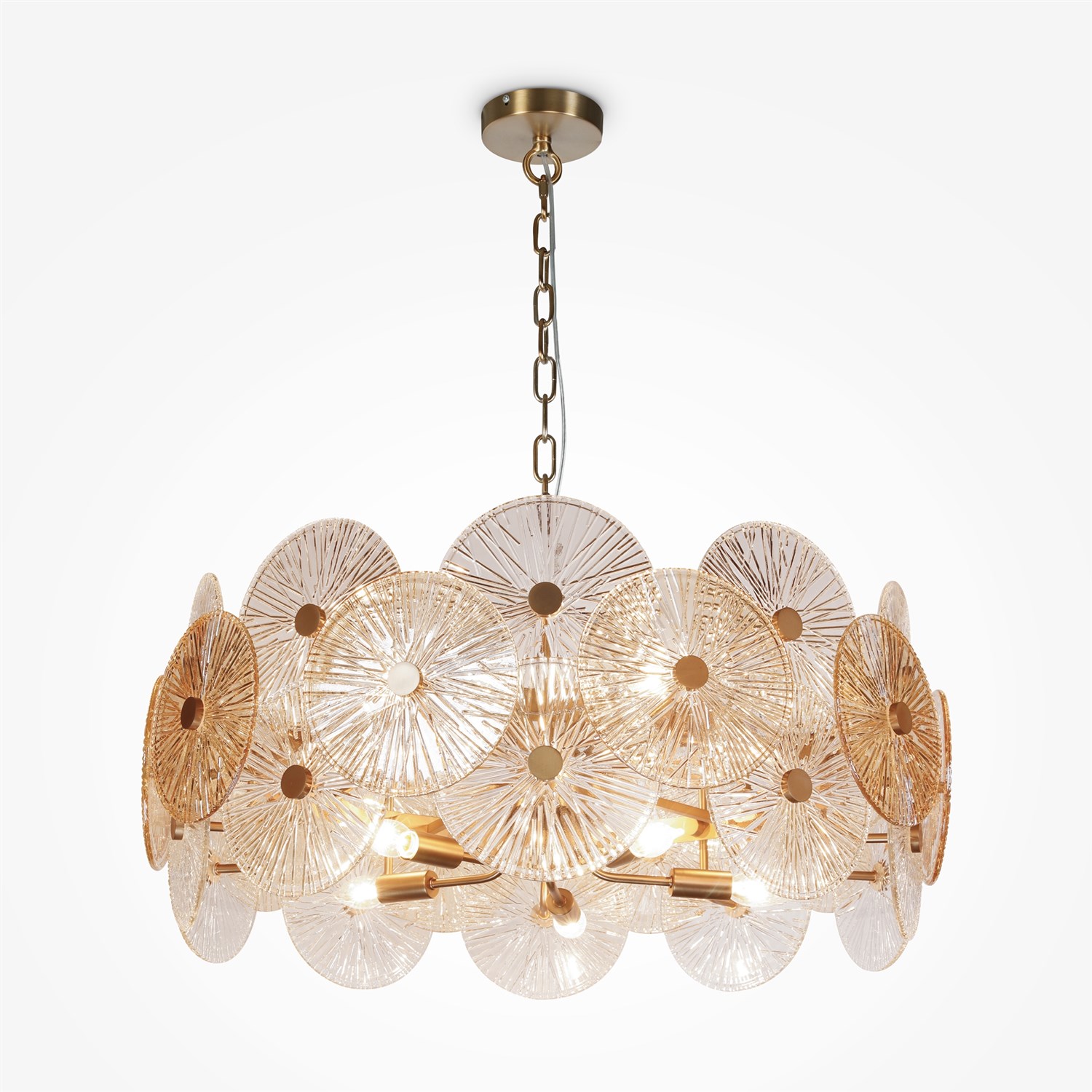 Maytoni Modern Aster Подвесной светильник цвет: золото MOD007PL-10G