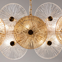 Maytoni Modern Aster Подвесной светильник цвет: золото MOD007PL-10G