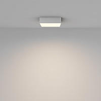 Maytoni Technical Zon Потолочный светильник цвет: белый C032CL-24W3K-SQ-W