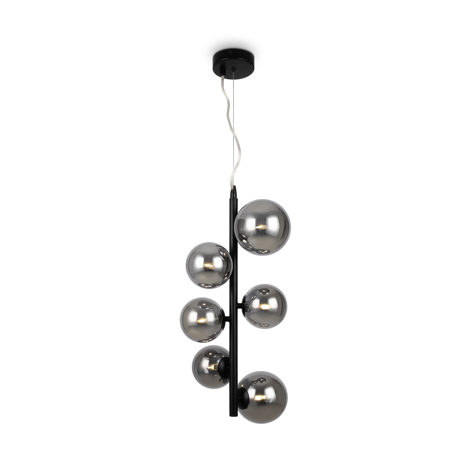Maytoni Modern Dallas Подвесной светильник цвет: черный MOD545PL-06B