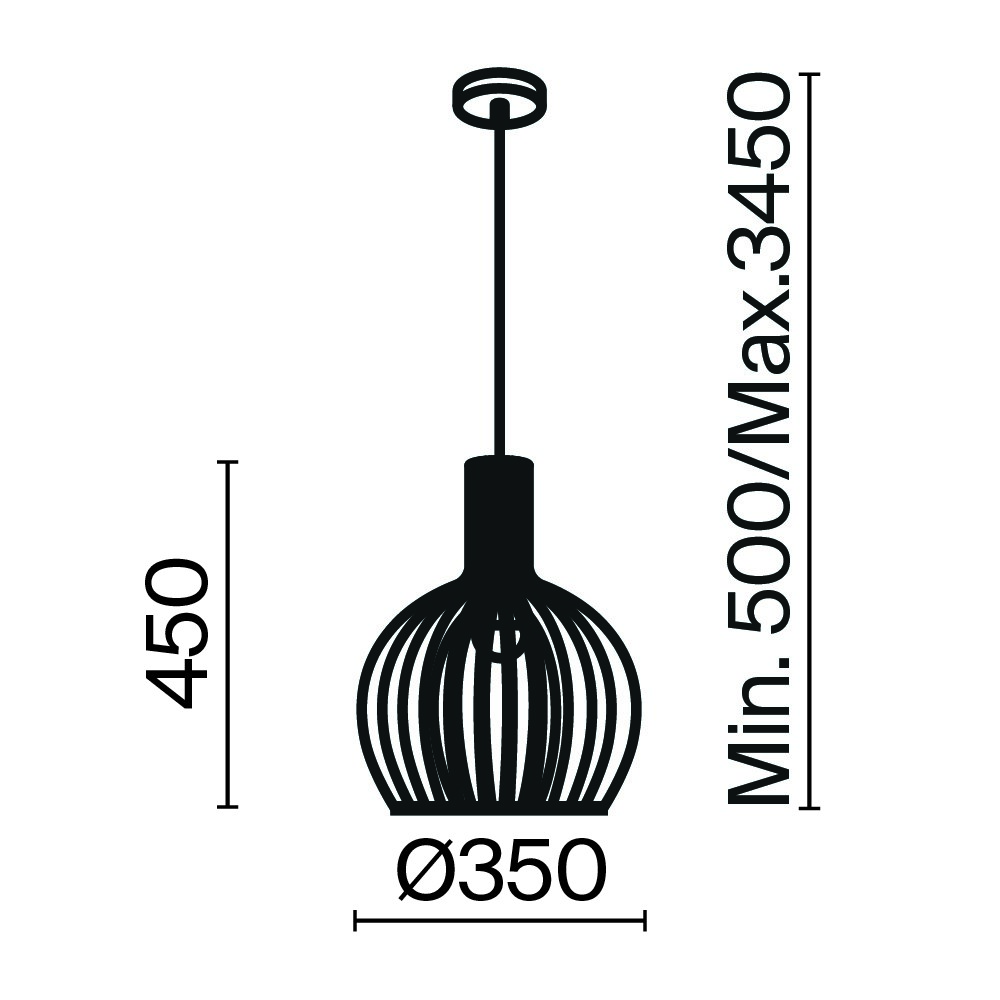 Maytoni Modern Roots Подвесной светильник цвет: черный MOD194PL-01W