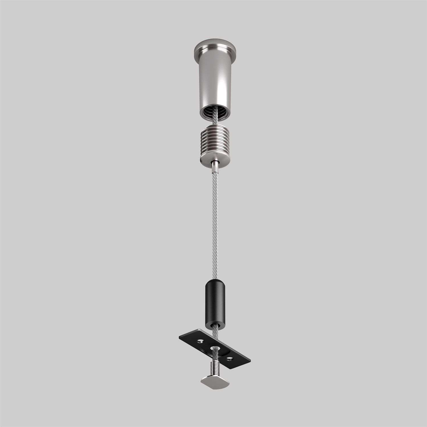 Maytoni Technical Тросовый подвес Levity, 2 шт. TRA184SW-1B