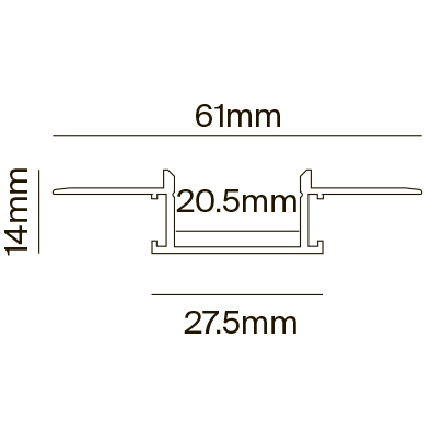 Maytoni Led Strip Профиль ALM011S-2M