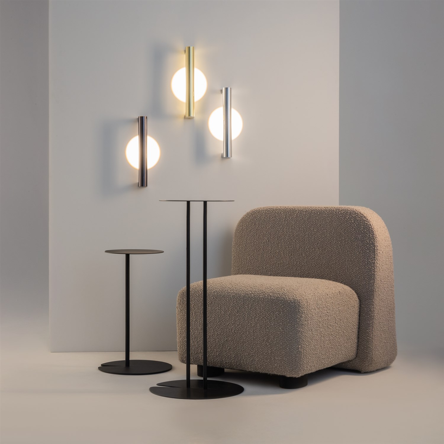 Maytoni Modern Theorema Настенный светильник (бра) цвет: черный MOD288WL-L5B3K