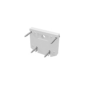 Maytoni Technical Торцевая заглушка для демпферного шинопровода, белая, 1шт. TRA034D-EC-422W