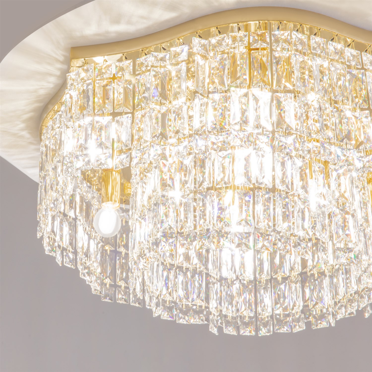 Maytoni Modern Dune Потолочный светильник цвет: золото DIA005CL-10G