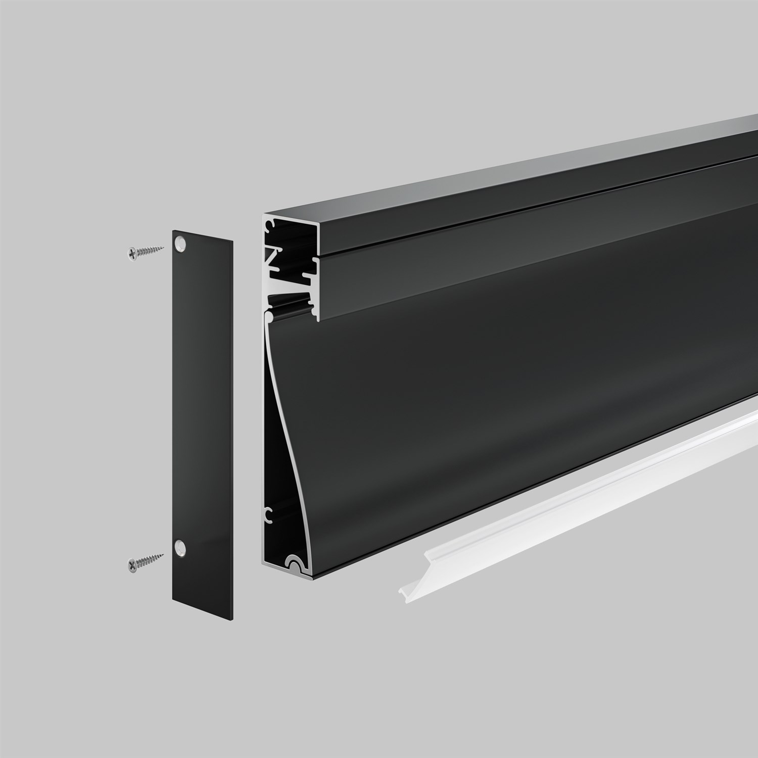 Maytoni Led Strip Профиль ALM-8018-B-2M
