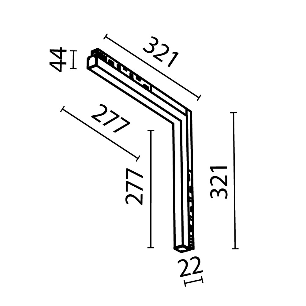 Maytoni Technical Basis Angle Трековый светильник цвет: белый TR102-24W4K-W