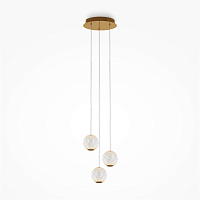 Maytoni Modern Sapphire Подвесной светильник цвет: латунь MOD293PL-L18BS3K