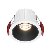 Maytoni Technical Alfa LED Встраиваемый светильник цвет: бело-черный DL043-01-10W3K-D-RD-WB