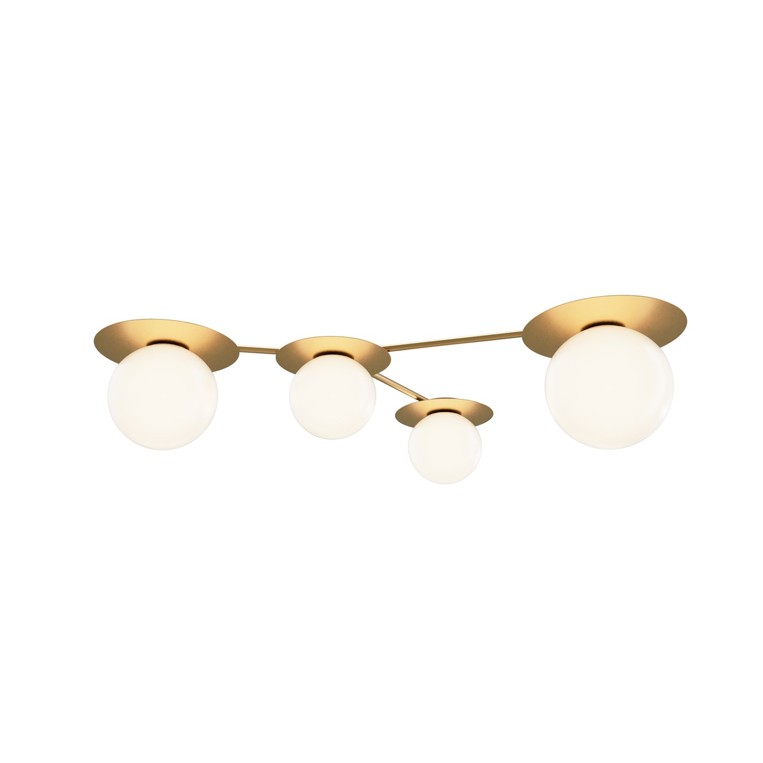 Maytoni Modern Star sky Потолочный светильник цвет: латунь MOD291CL-04BS