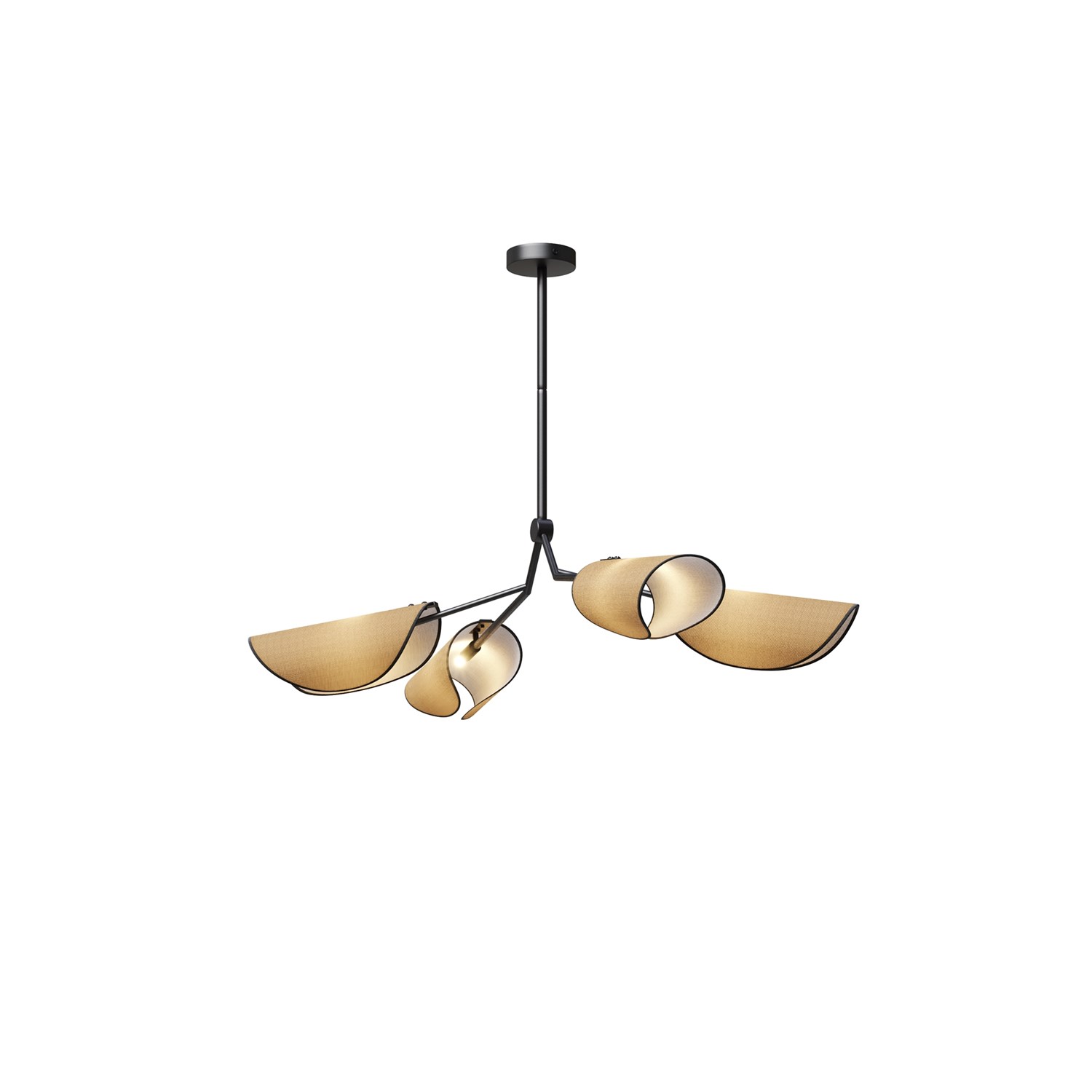 Maytoni Modern Organic Подвесной светильник цвет: черный MOD225PL-04B