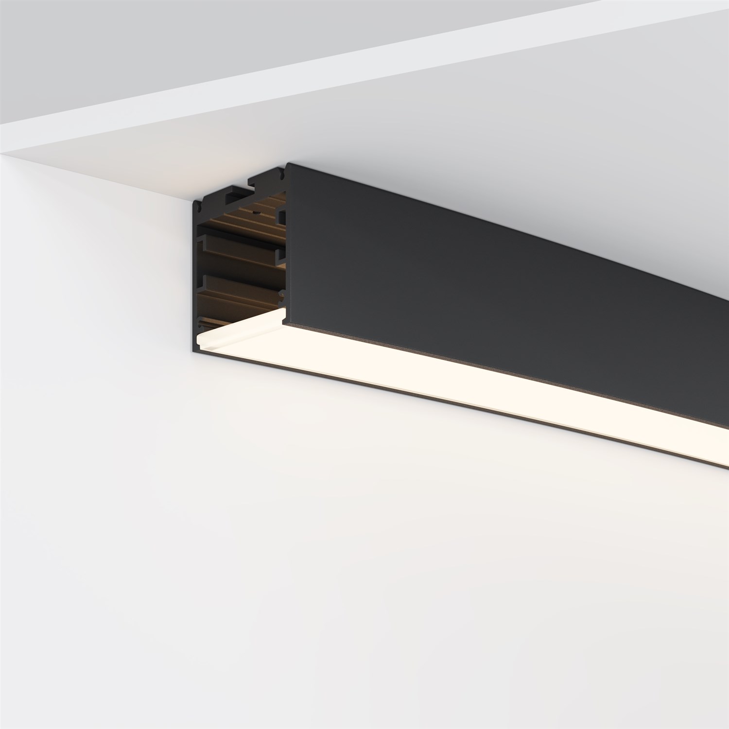 Maytoni Led Strip Радиусный профиль ALM-3535R-B-D-45°-3M