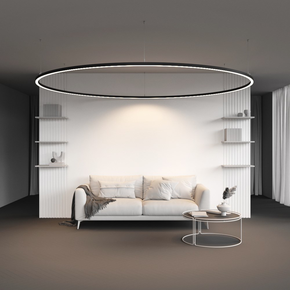 Maytoni Led Strip Радиусный профиль ALM-3535R-B-D-45°-3M