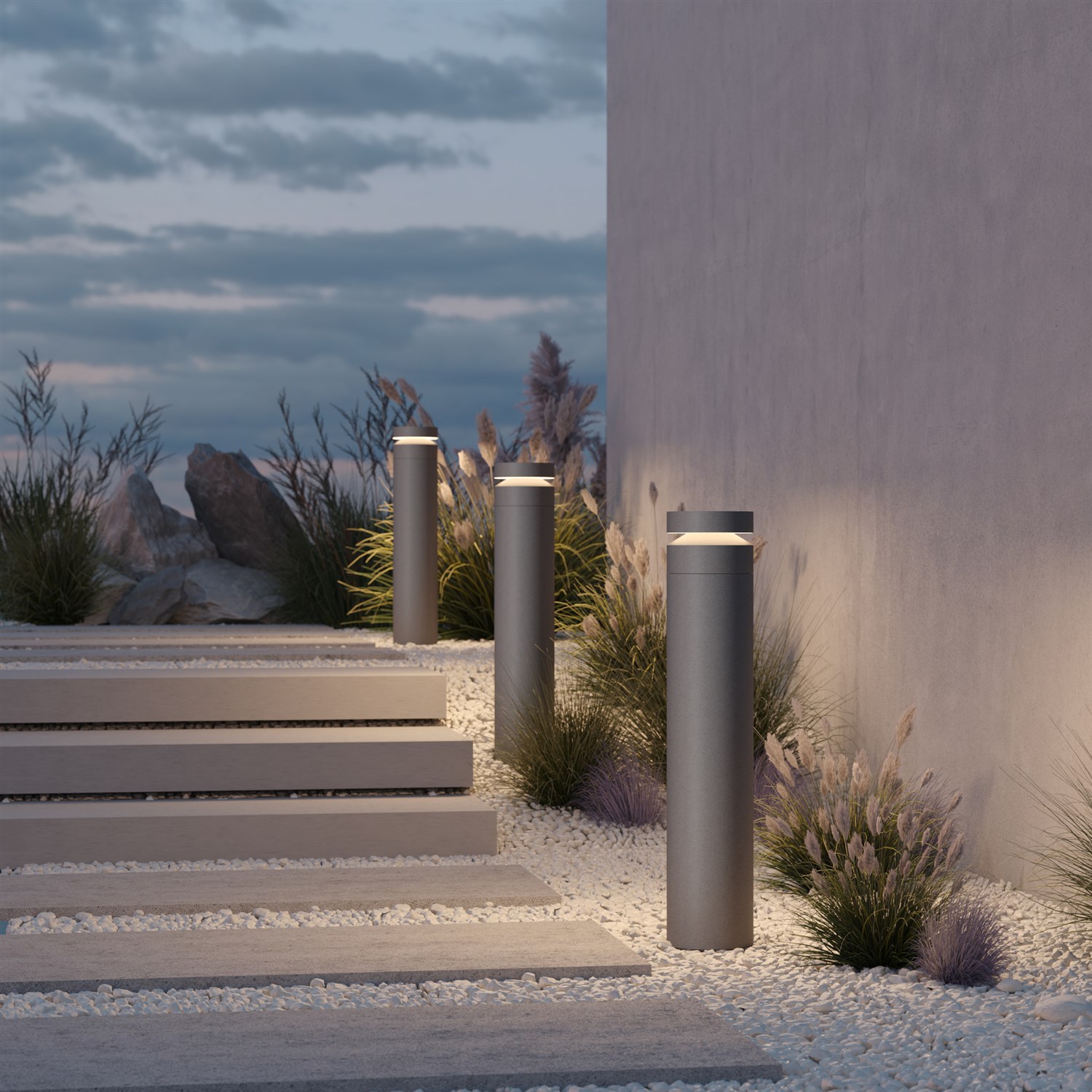 Maytoni Outdoor Betone Ландшафтный светильник цвет: цемент O469FL-L20CM3K