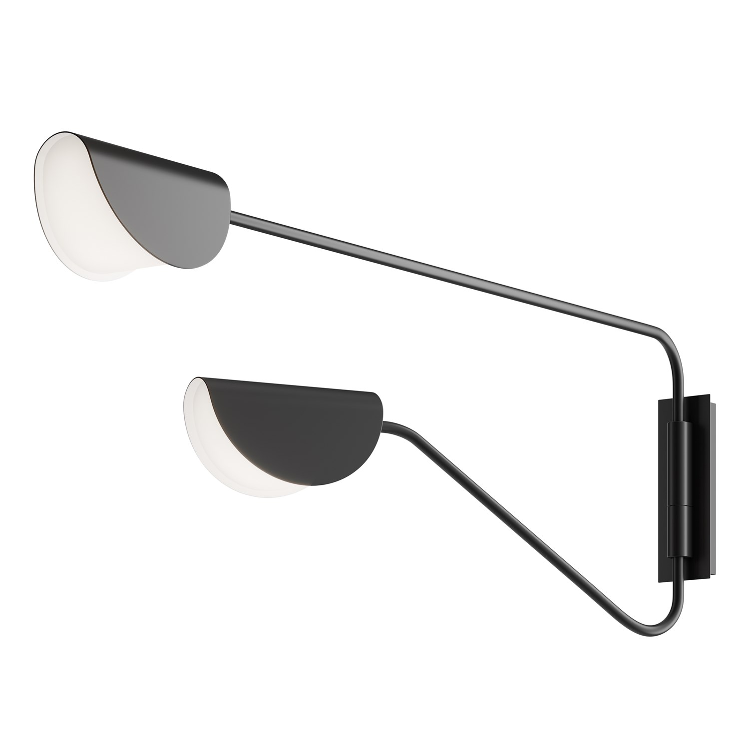 Maytoni Modern Mollis Настенный светильник (бра) цвет: черный MOD126WL-02B