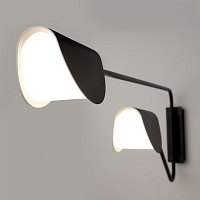 Maytoni Modern Mollis Настенный светильник (бра) цвет: черный MOD126WL-02B