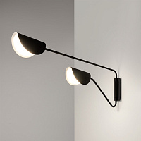 Maytoni Modern Mollis Настенный светильник (бра) цвет: черный MOD126WL-02B