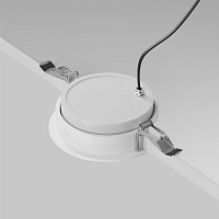 Maytoni Technical Lens Встраиваемый светильник цвет: белый DL105-12W4K-W