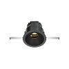 Maytoni Technical Wise Встраиваемый светильник цвет: черный DL057-10W3K-B