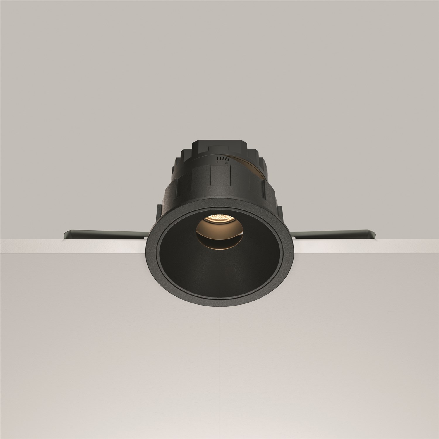 Maytoni Technical Wise Встраиваемый светильник цвет: черный DL057-10W3K-B