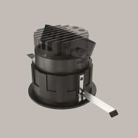 Maytoni Technical Wise Встраиваемый светильник цвет: черный DL057-10W3K-B