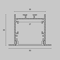 Maytoni Led Strip Профиль ALM-5035-S-2M