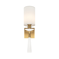 Maytoni Classic Bianco Настенный светильник (бра) цвет: латунь MOD224WL-01BS1